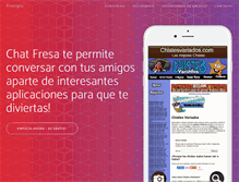 Tablet Screenshot of chatfresa.com